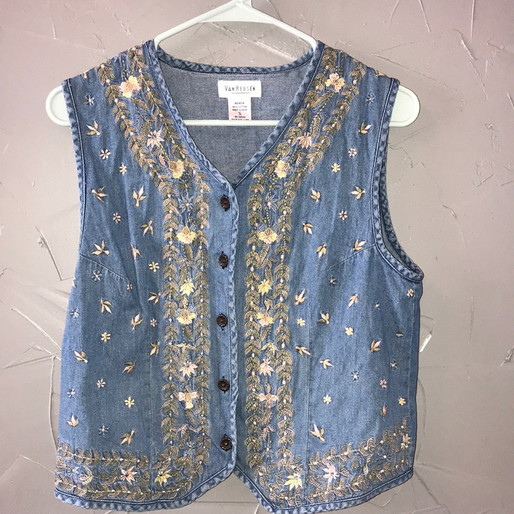 Denim vest
